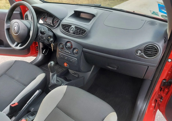 Renault Clio cena 14900 przebieg: 159431, rok produkcji 2009 z Bełchatów małe 781